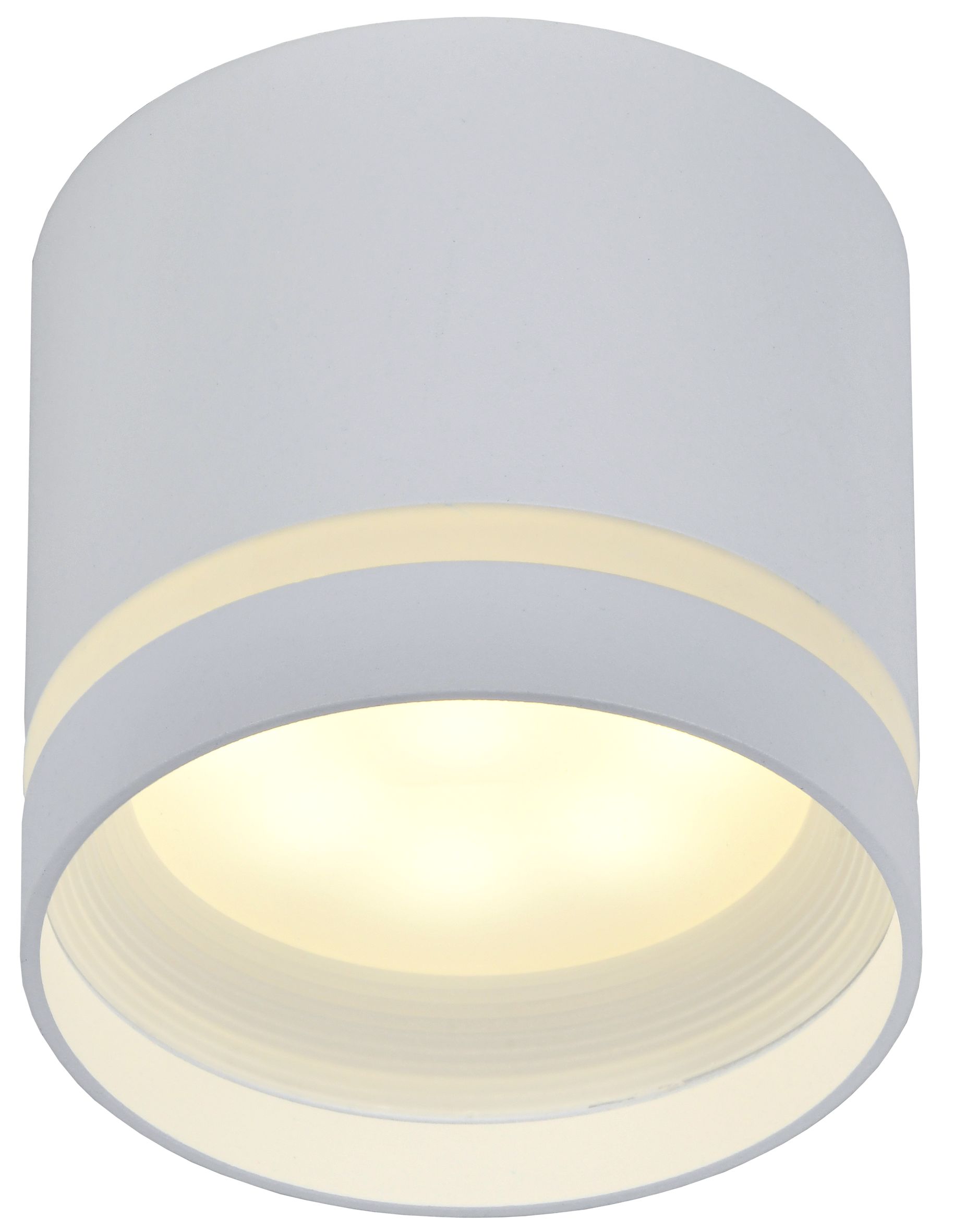 Светильник 4016 накладной потолочный под лампу GX53 белый IEK