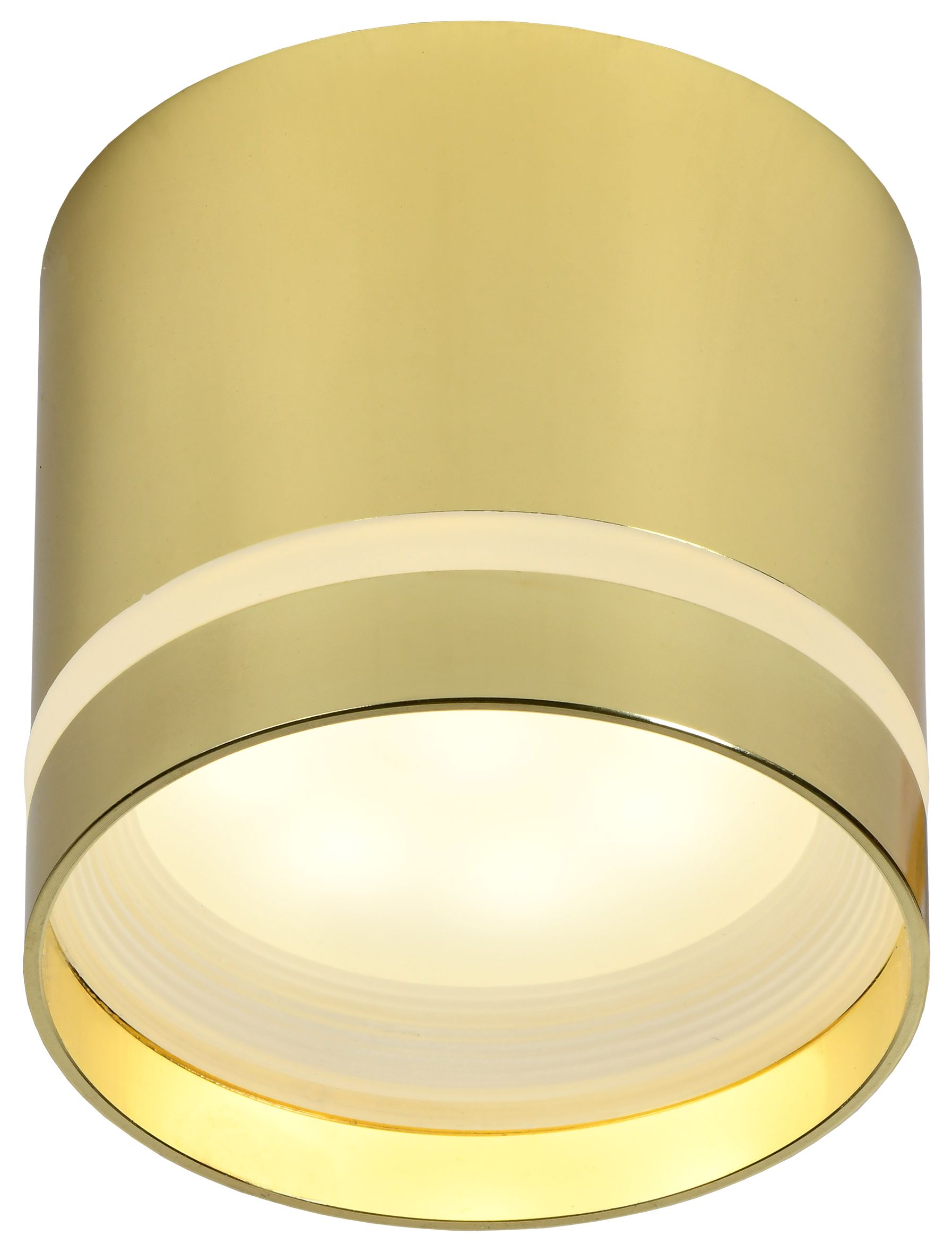 Светильник 4016 накладной потолочный под лампу GX53 золото IEK