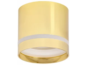 Светильник 4016 накладной потолочный под лампу GX53 золото IEK