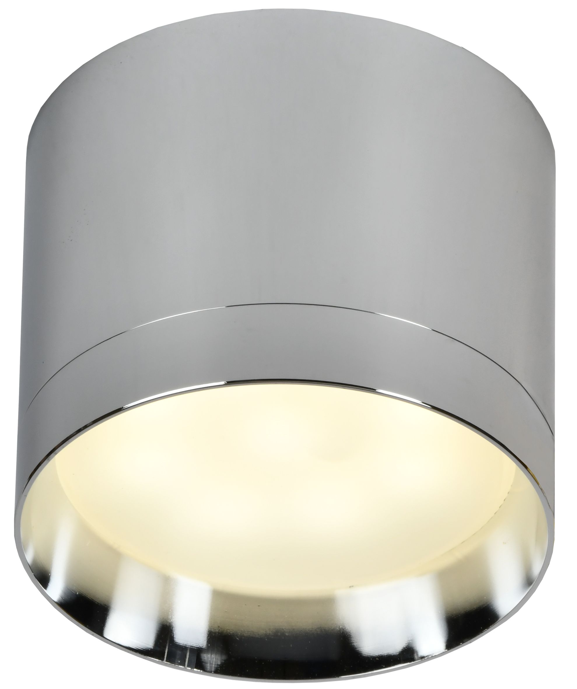 Светильник 4015 накладной потолочный под лампу GX53 хром IEK