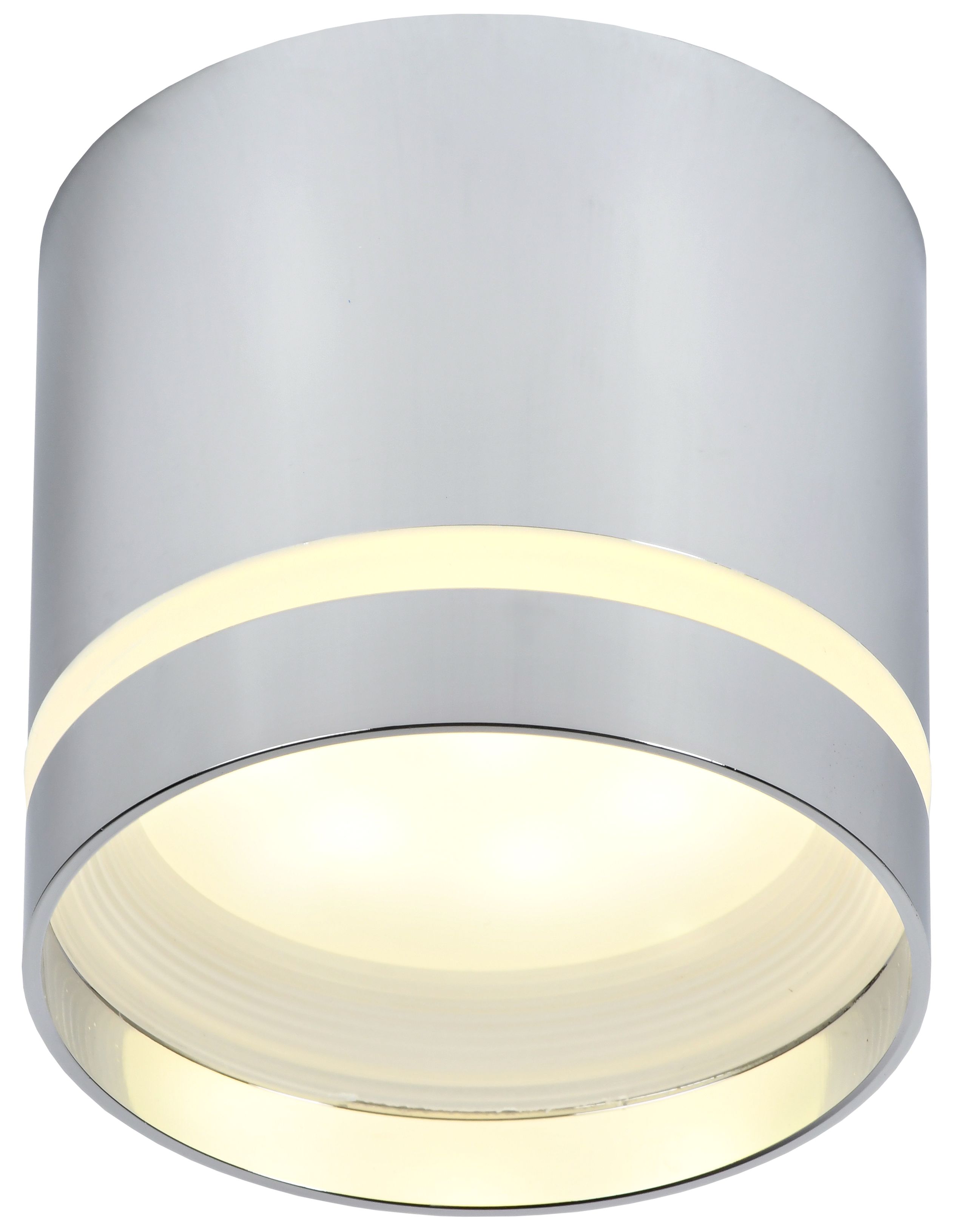 Светильник 4016 накладной потолочный под лампу GX53 хром IEK