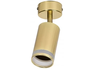 Светильник 4006 накладной настено-потолочный под лампу GU10 золото IEK