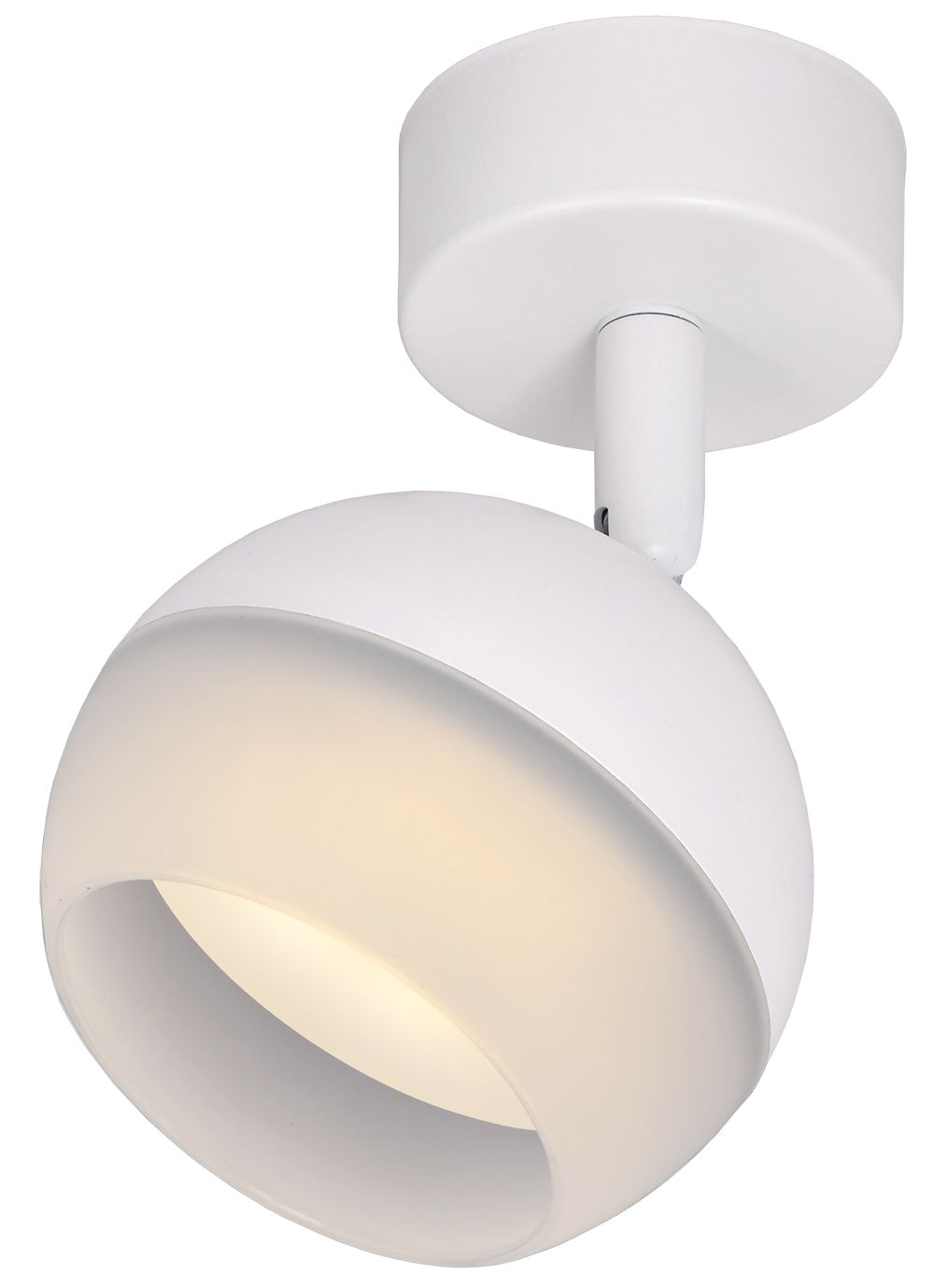 Светильник 4011 накладной настенно-потолочный под лампу GX53 белый IEK