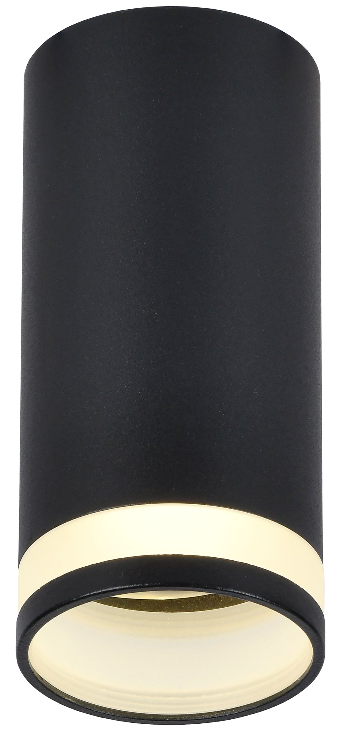 Светильник 4005 накладной потолочный под лампу GU10 черный IEK