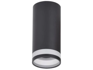 Светильник 4005 накладной потолочный под лампу GU10 черный IEK