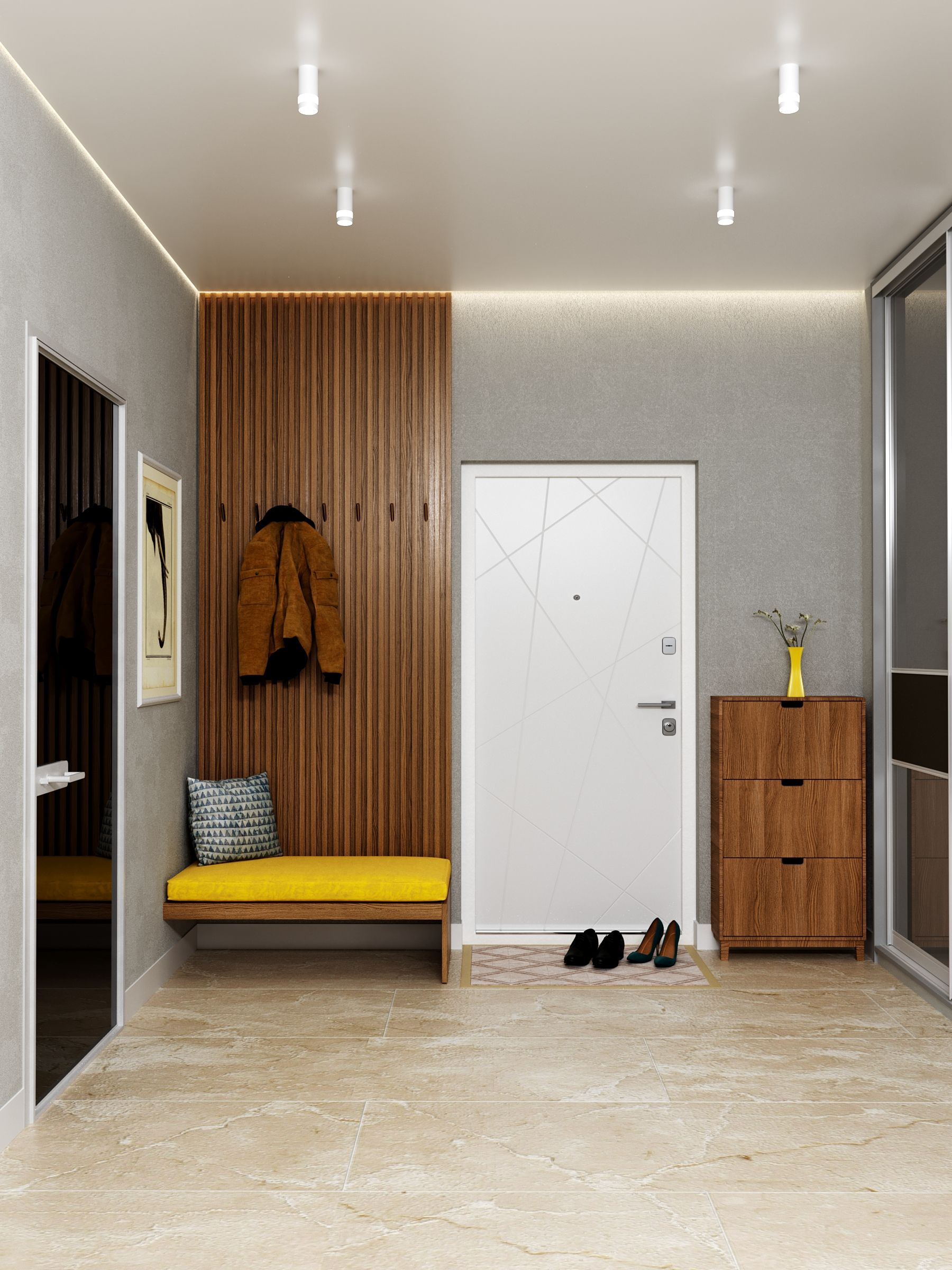 Светильник 4005 накладной потолочный под лампу GU10 белый IEK