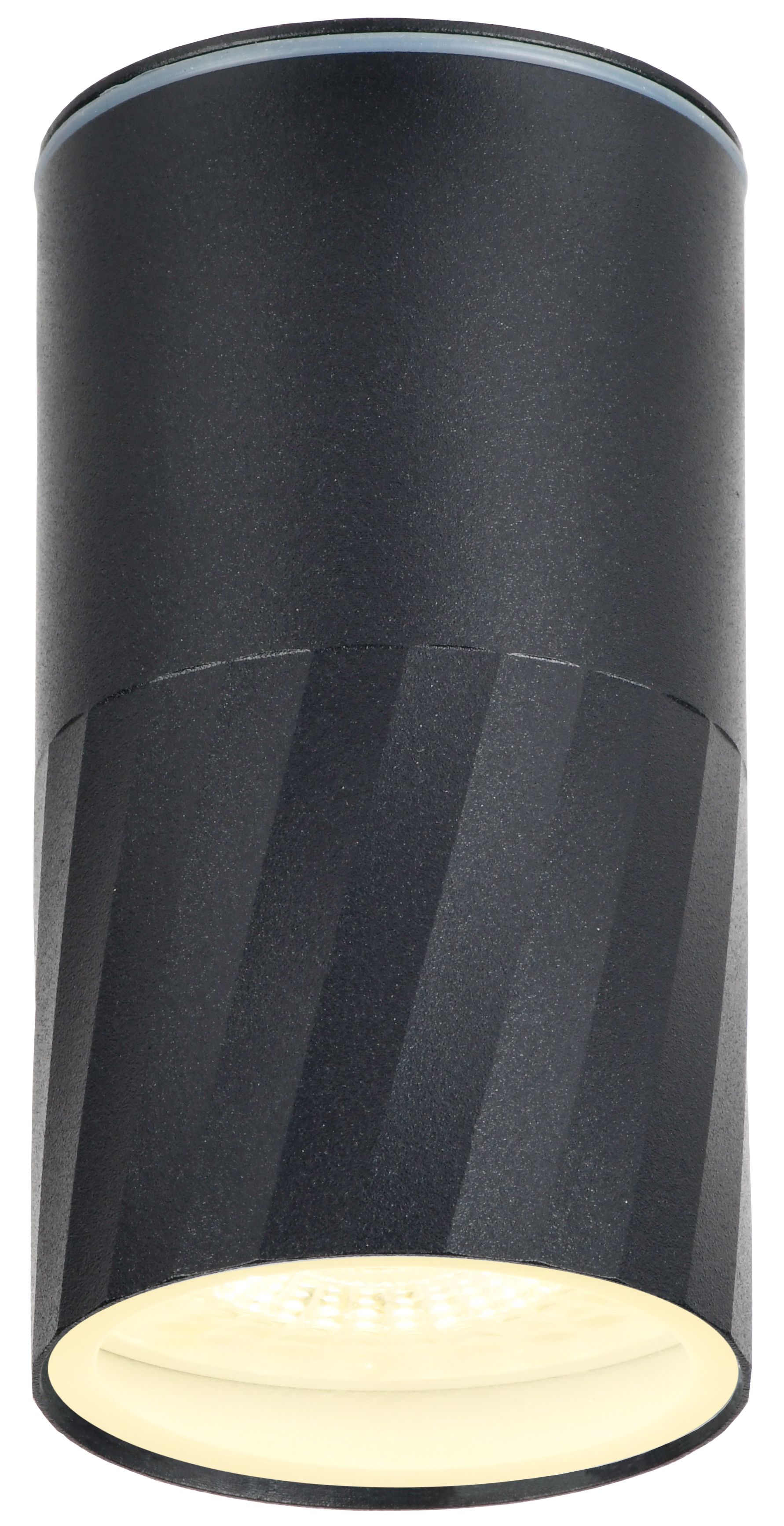 LIGHTING Светильник уличный 5222 потолочный под лампу GU10 IP65 черный ИЭК