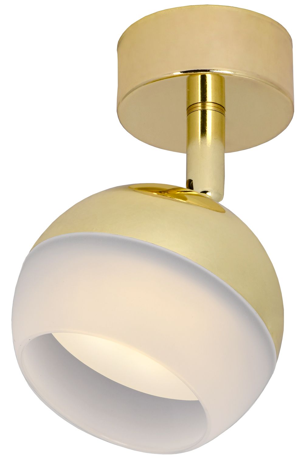 Светильник 4011 накладной настенно-потолочный под лампу GX53 золото IEK