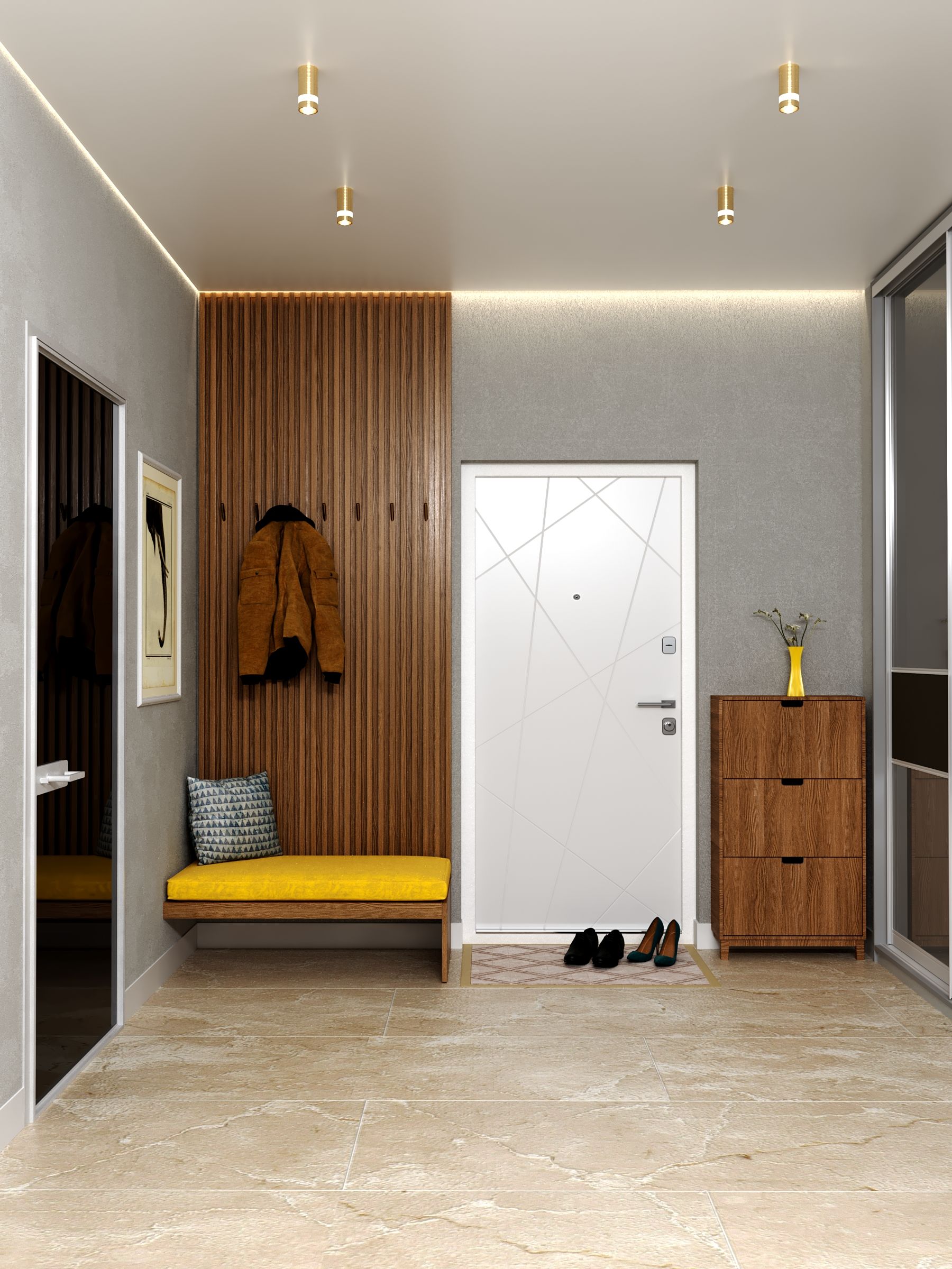 Светильник 4005 накладной потолочный под лампу GU10 золото IEK