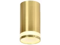 Светильник 4005 накладной потолочный под лампу GU10 золото IEK