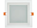 Светильник светодиодный ДВО 1624 со стеклом квадрат 12Вт 4000К IP20 IEK