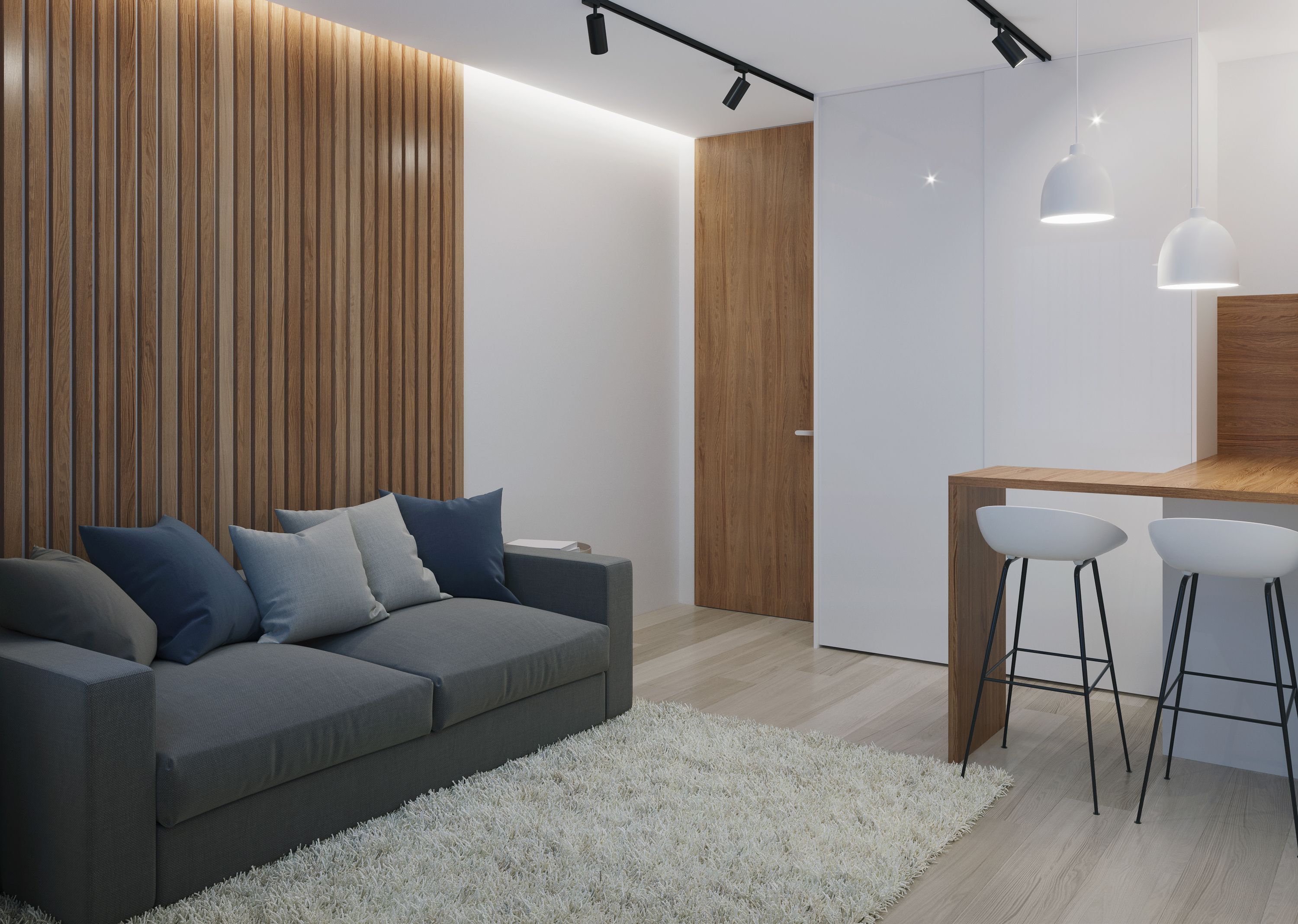 Светильник светодиодный трековый ДТО 1403 10Вт 4000К однофазный 50град белый IEK