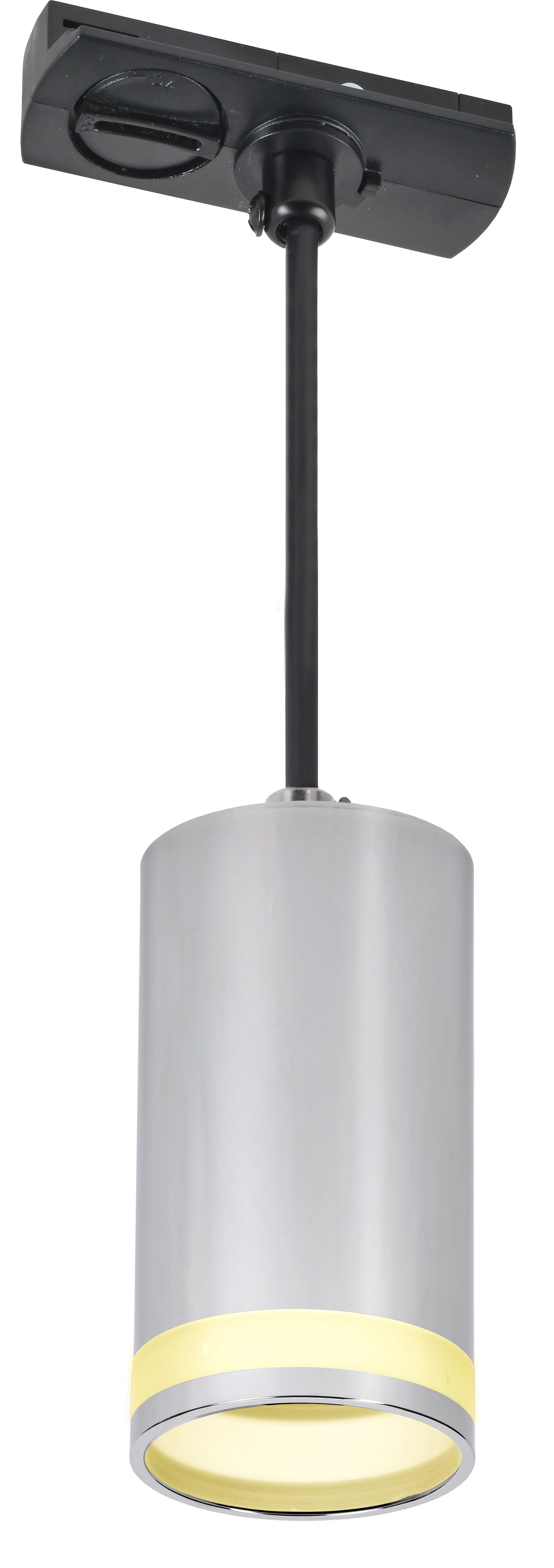 Светильник 4117 декоративный трековый подвесной под лампу GU10 хром IEK