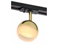 Светильник 4118 декоративный трековый поворотный под лампу GX53 золото IEK