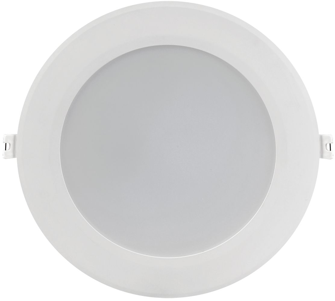 Светильник светодиодный ДВО 1701 белый круг 9Вт 3000K IP40 IEK