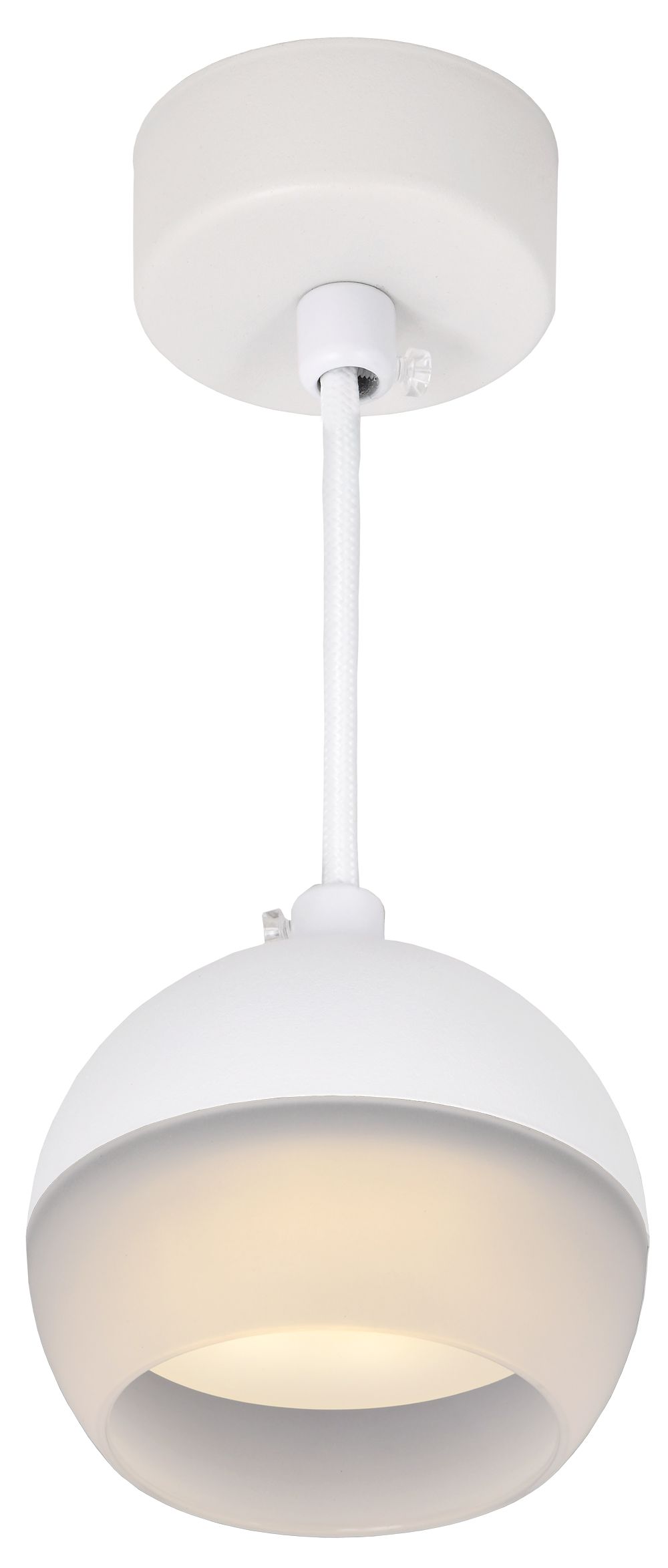 Светильник 4012 подвесной под лампу GX53 белый IEK
