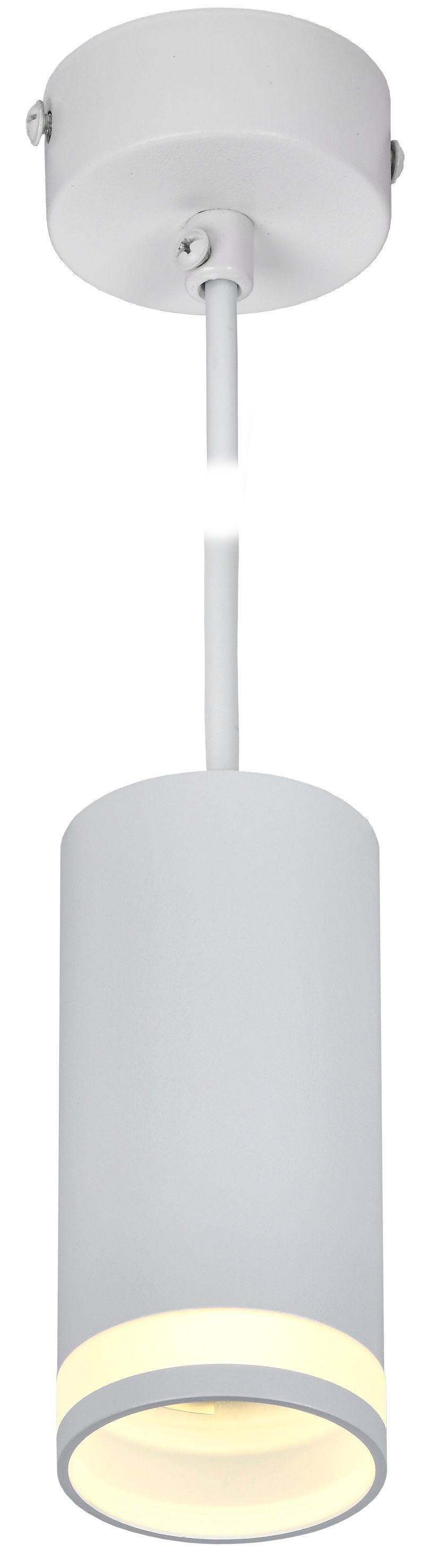 Светильник 4007 подвесной под лампу GU10 белый IEK