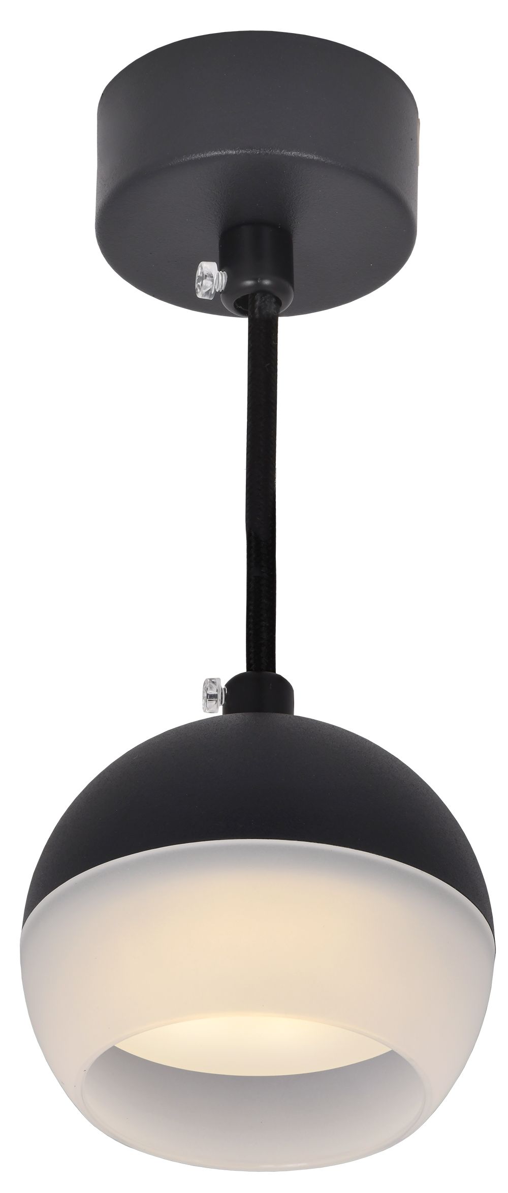 Светильник 4012 подвесной под лампу GX53 черный IEK