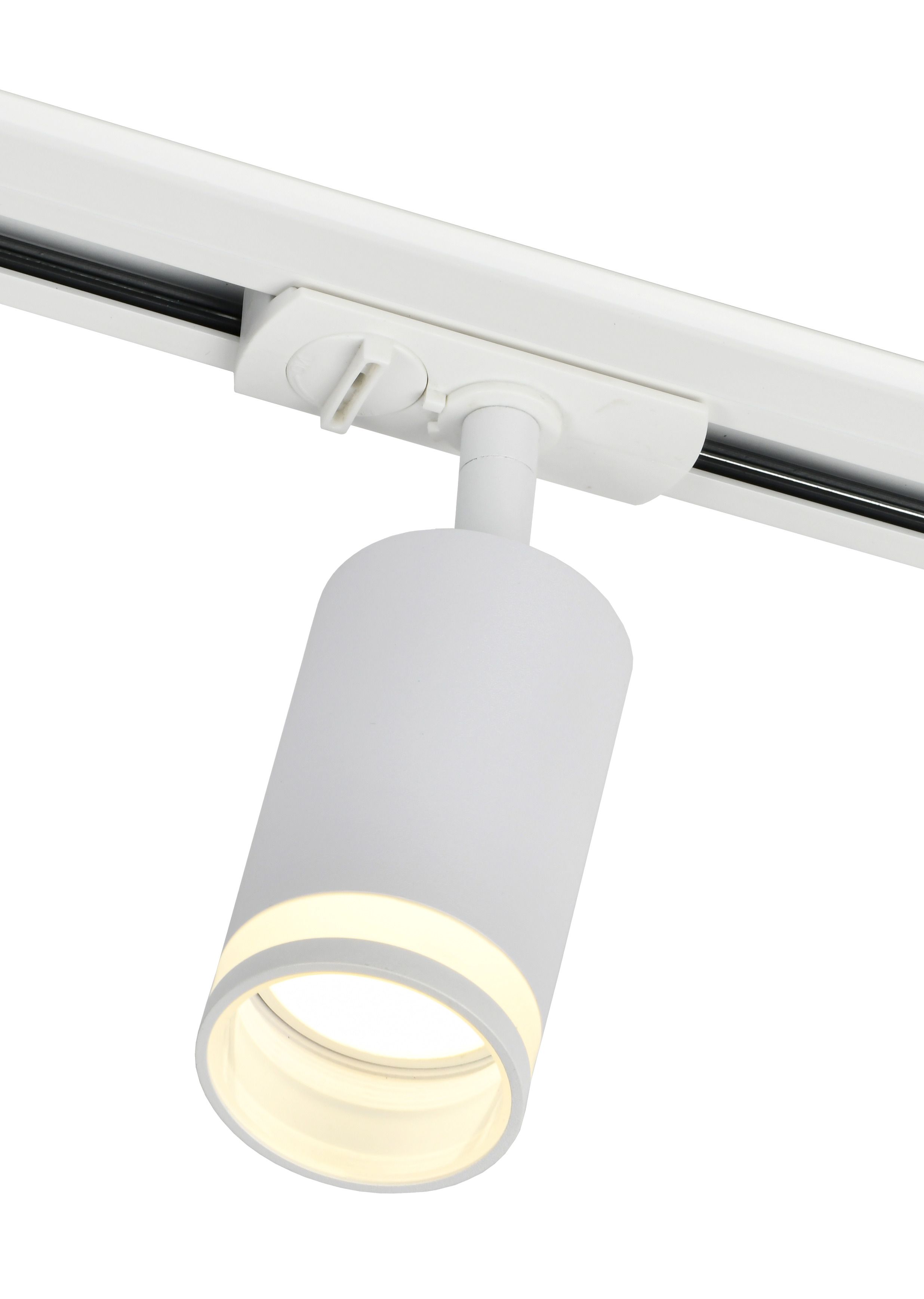 Светильник 4116 декоративный трековый поворотный под лампу GU10 белый IEK