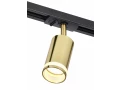 Светильник 4116 декоративный трековый поворотный под лампу GU10 золото IEK