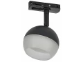 Светильник 4118 декоративный трековый поворотный под лампу GX53 черный IEK