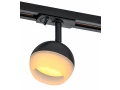 Светильник 4118 декоративный трековый поворотный под лампу GX53 черный IEK