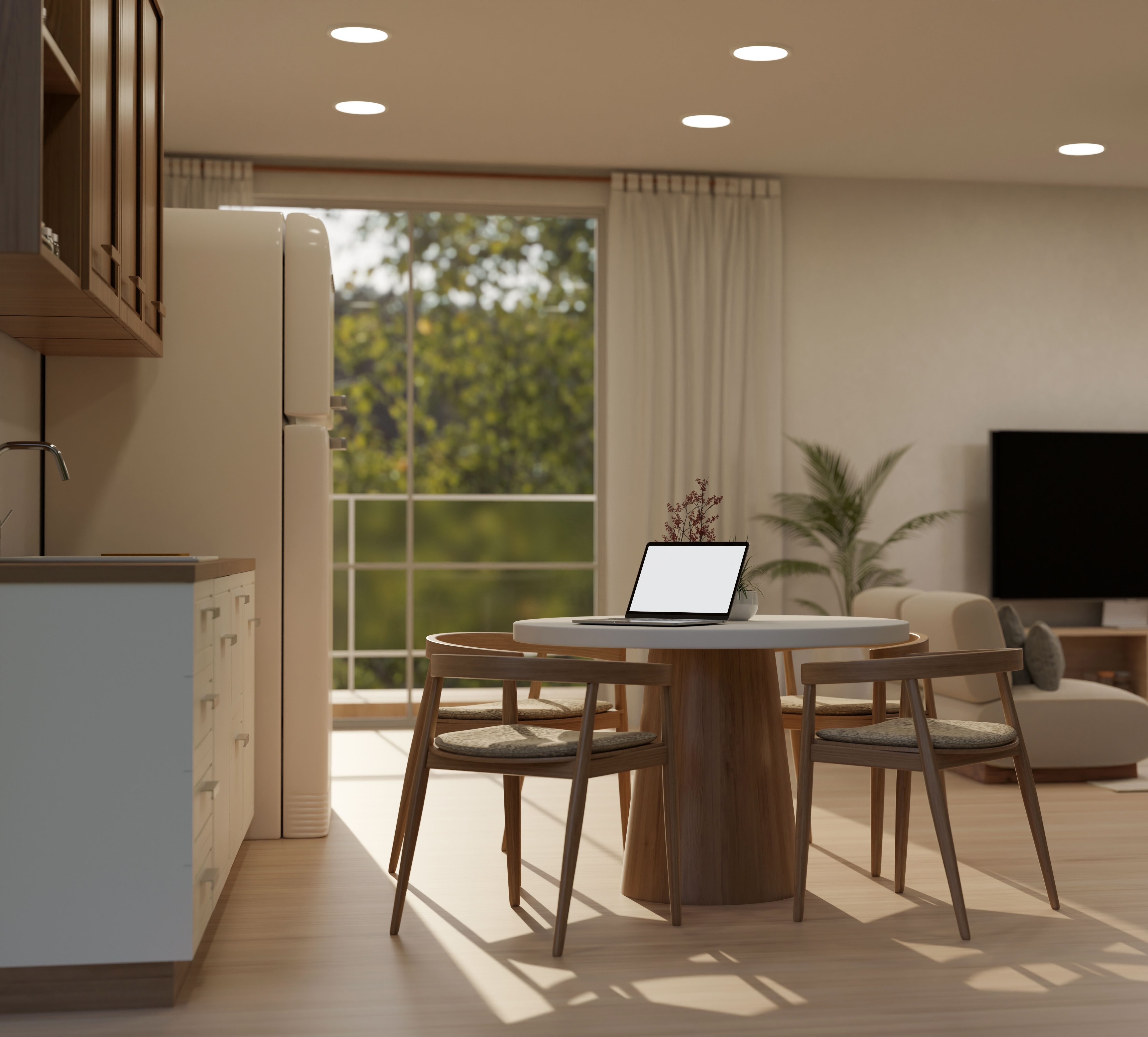 Светильник ДВО 1602 белый круг LED 7Вт 4000К IP20 IEK