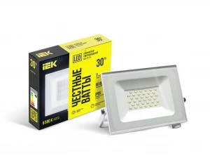 Прожектор светодиодный СДО 06-30 IP65 6500K белый IEK