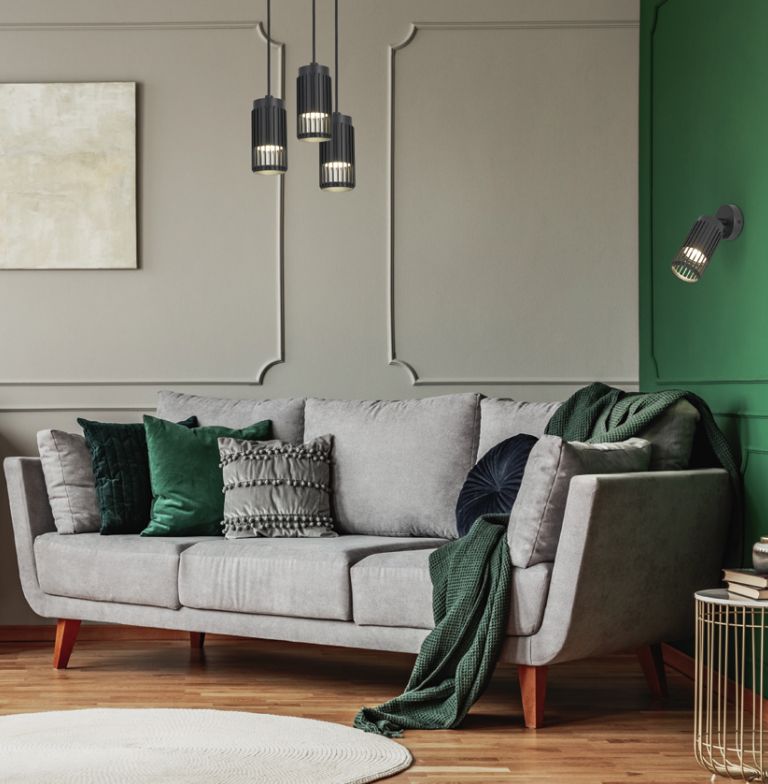 Светильник 4208 настенно-потолочный под лампу 2хGU10 белый IEK