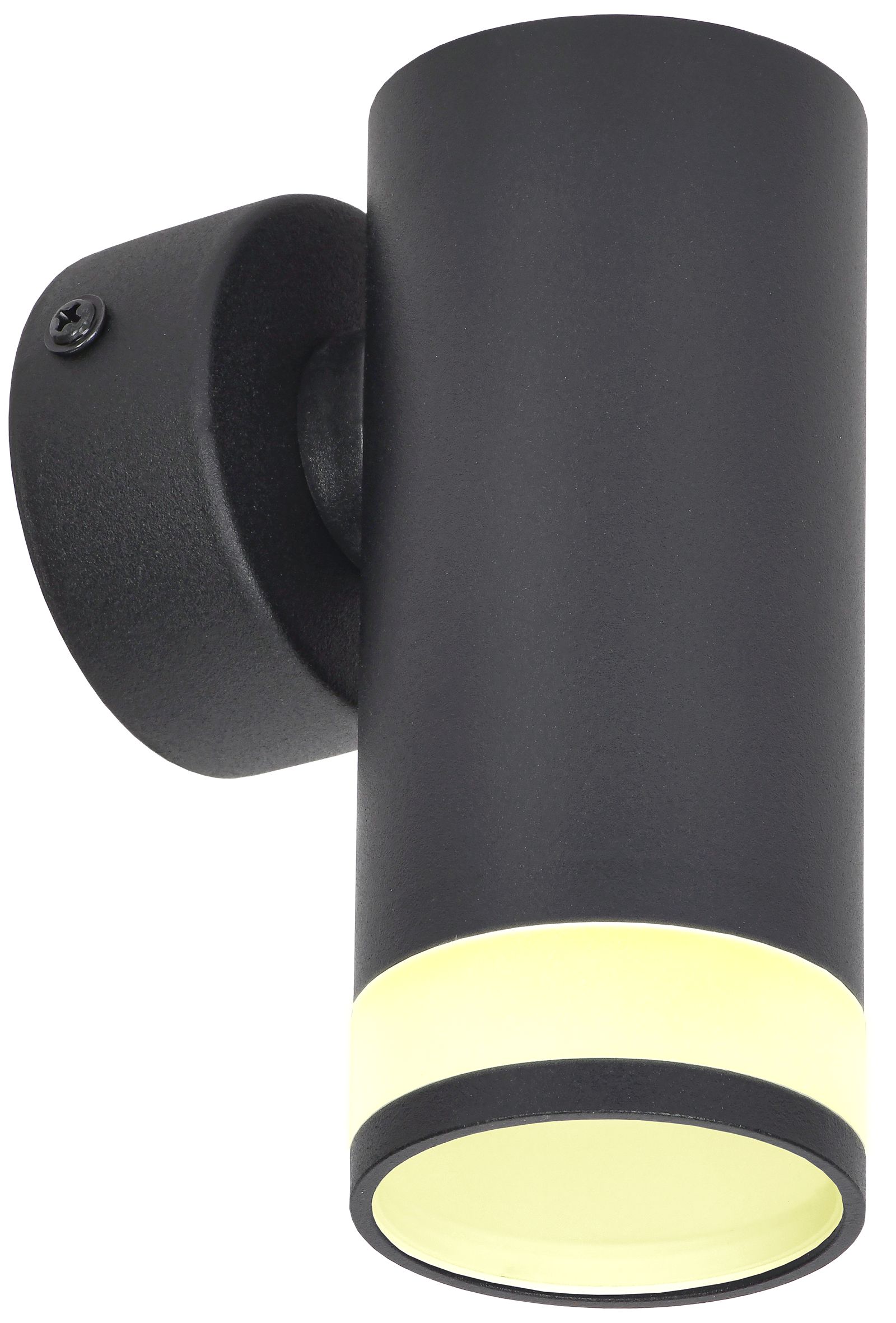Светильник 4008 накладной настенный под лампу GU10 черный IEK