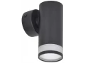 Светильник 4008 накладной настенный под лампу GU10 черный IEK