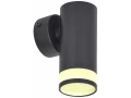 Светильник 4008 накладной настенный под лампу GU10 черный IEK