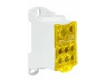 Блок распределительный РБД-160А на DIN-рейку желтый FIXEL