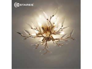 Люстра VIOLA 6xE14-600*150-GOLD/CRYSTAL-220-IP20