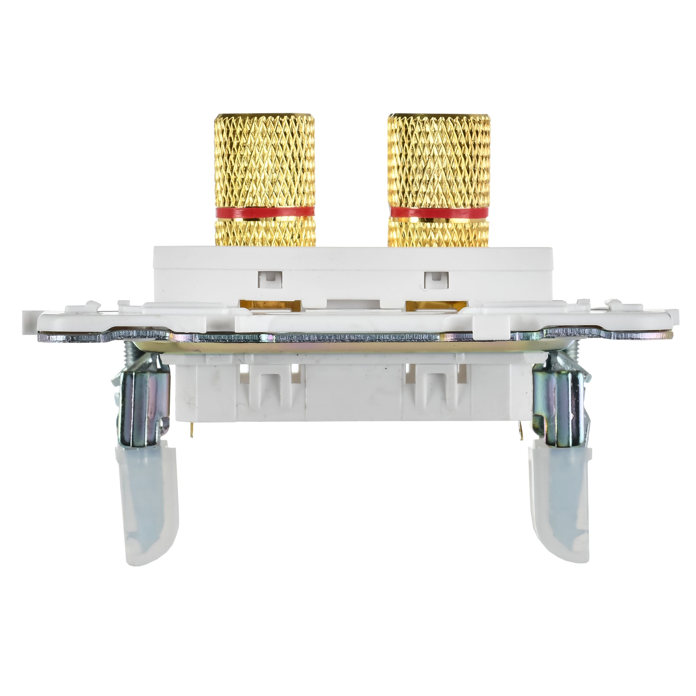 SKANDY Аудиорозетка 4-местная SK-A01W арктический белый IEK
