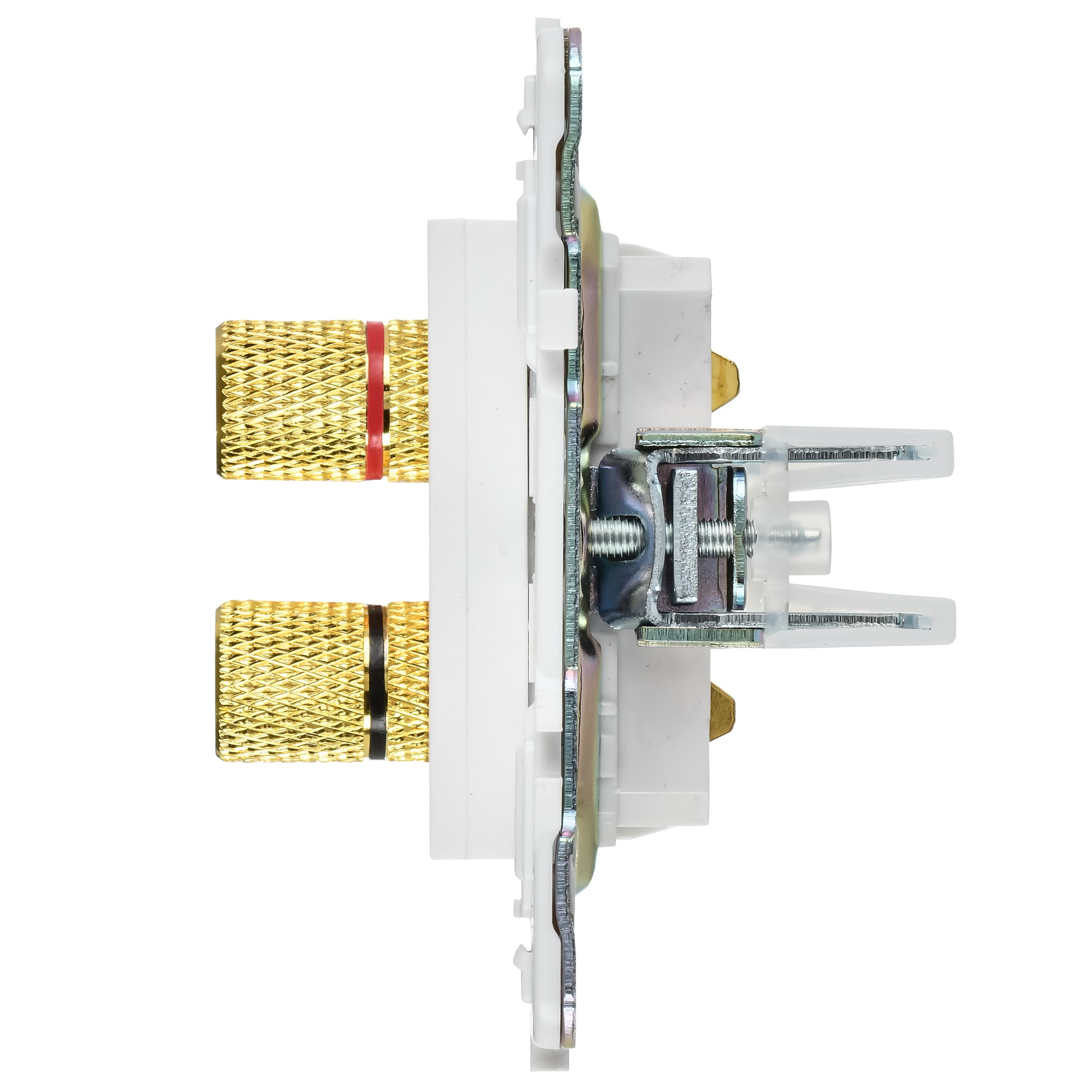 SKANDY Аудиорозетка 4-местная SK-A01W арктический белый IEK