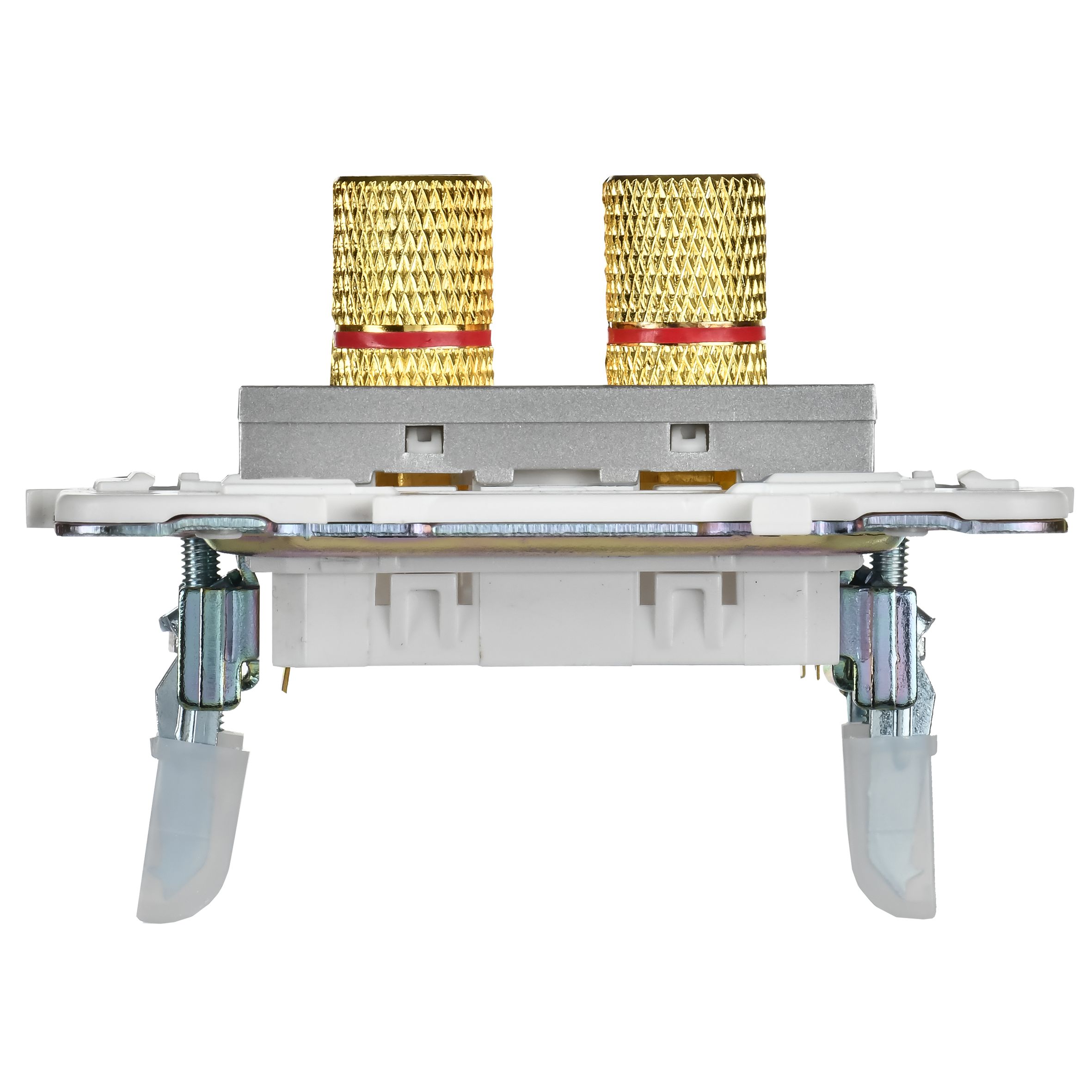 SKANDY Аудиорозетка 4-местная SK-A01S серебряный IEK