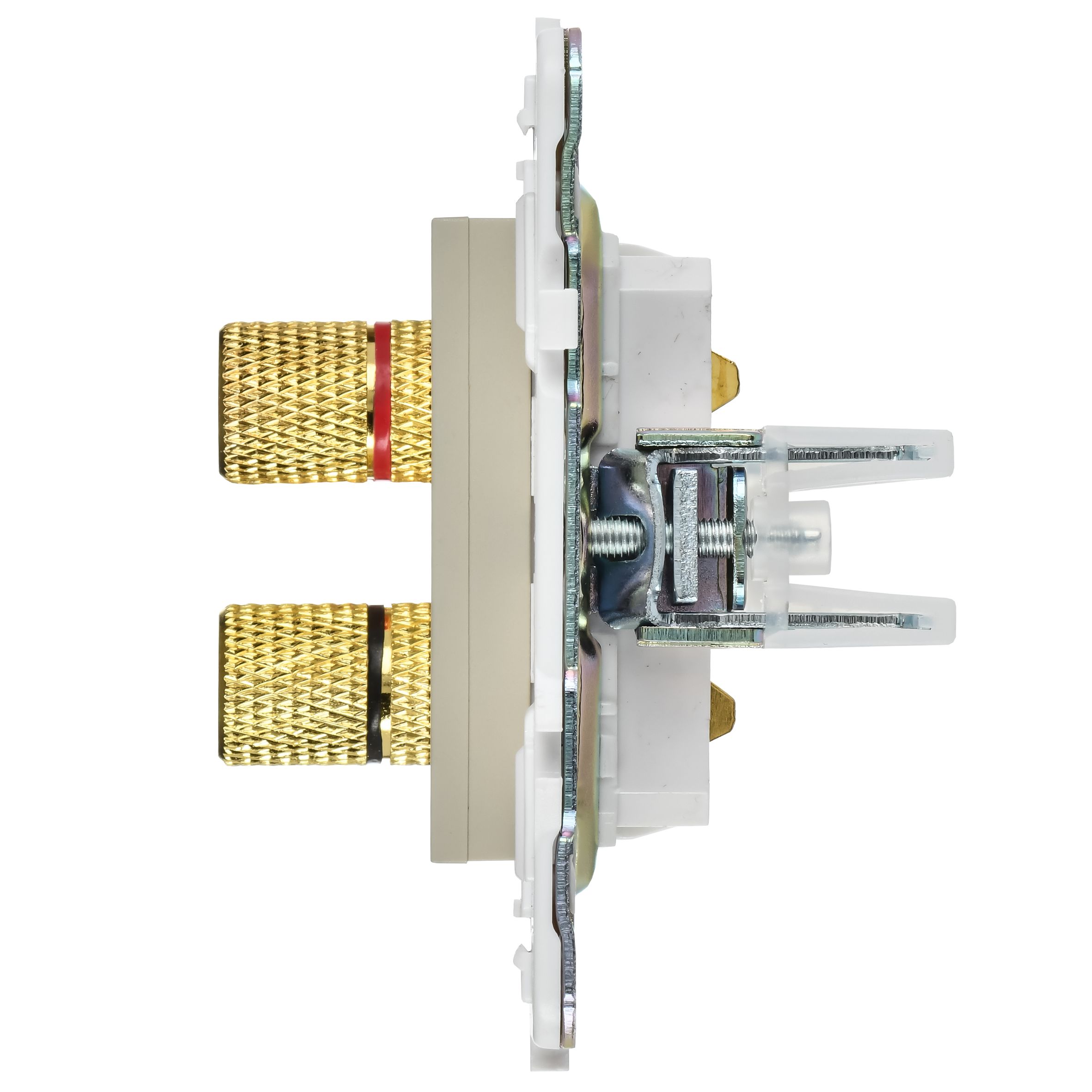SKANDY Аудиорозетка 4-местная SK-A01B бежевый IEK
