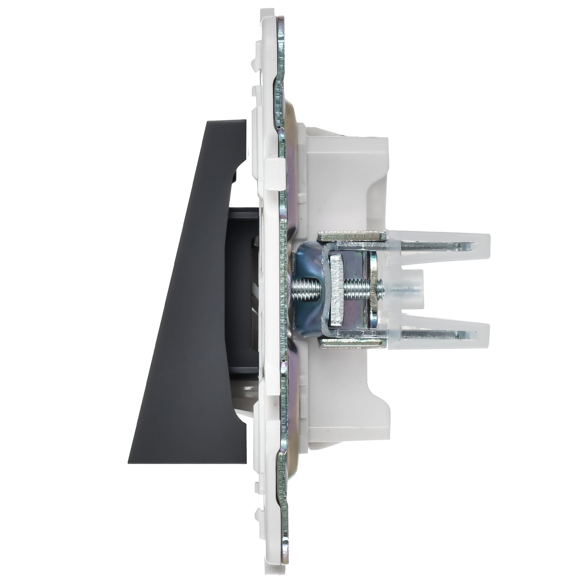 SKANDY Вывод кабеля SK-O01G графит IEK