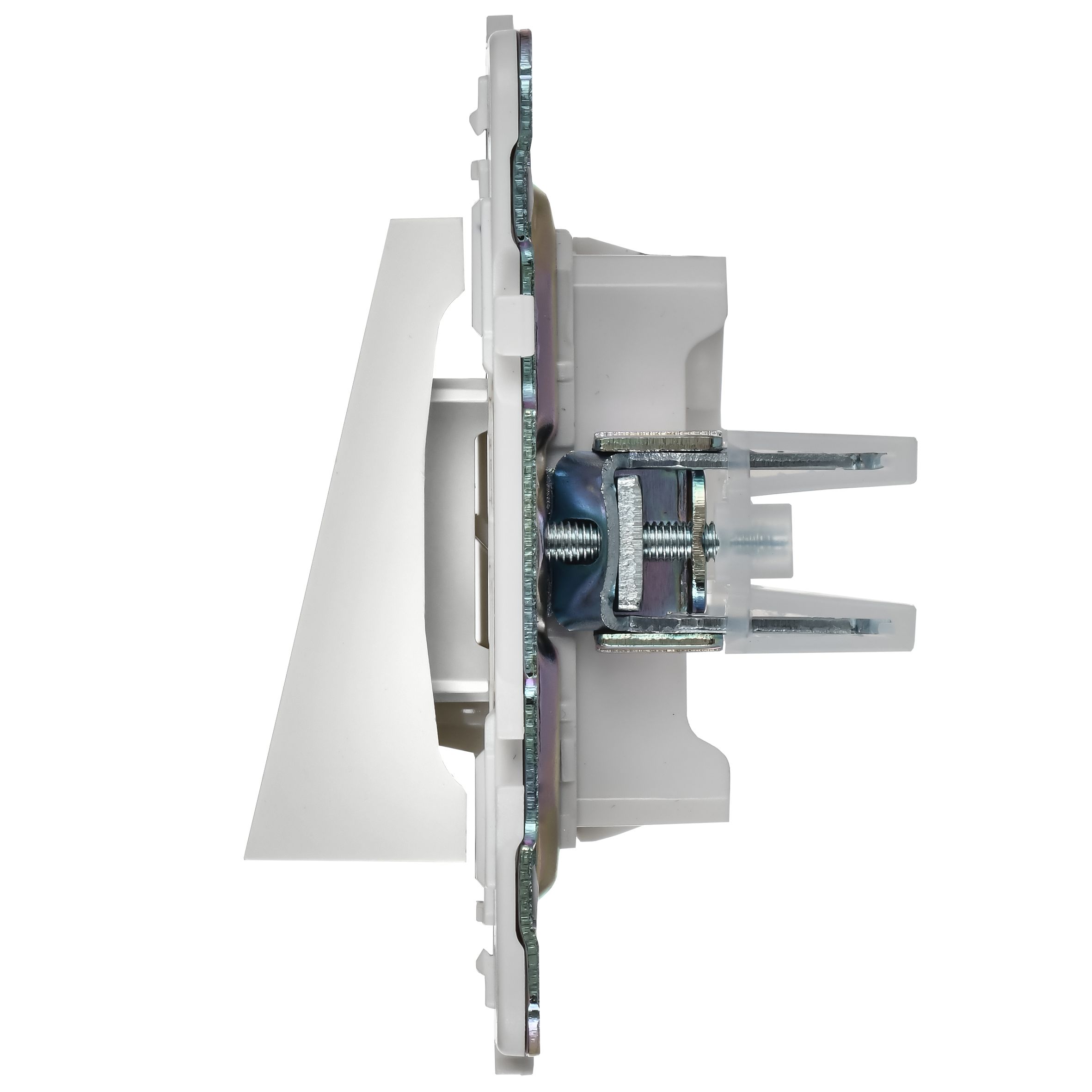 SKANDY Вывод кабеля SK-O01W арктический белый IEK