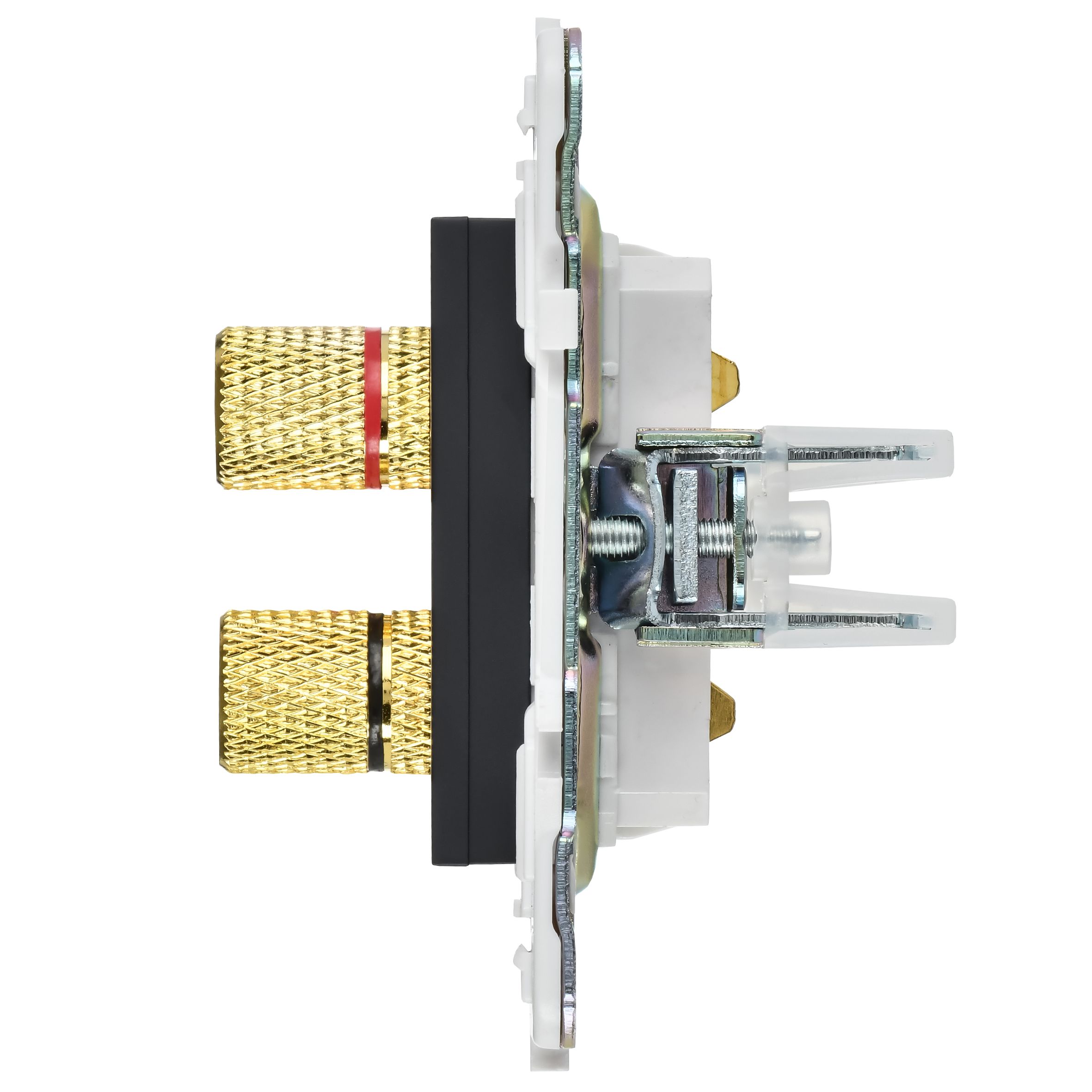 SKANDY Аудиорозетка 4-местная SK-A01G графит IEK
