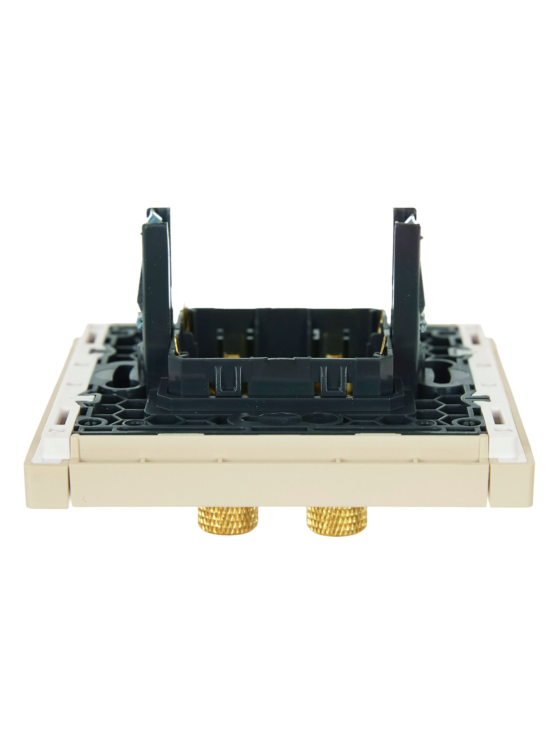 FORTE&PIANO Аудиорозетка 4-местная FP439 ваниль IEK