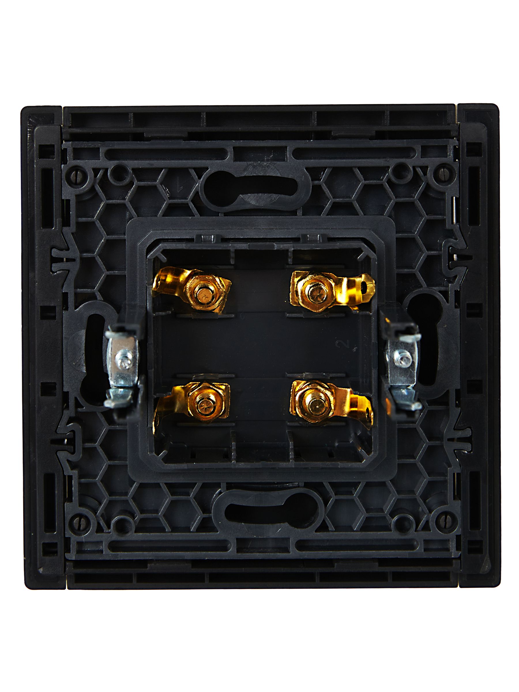 FORTE&PIANO Аудиорозетка 4-местная FP139 черный IEK