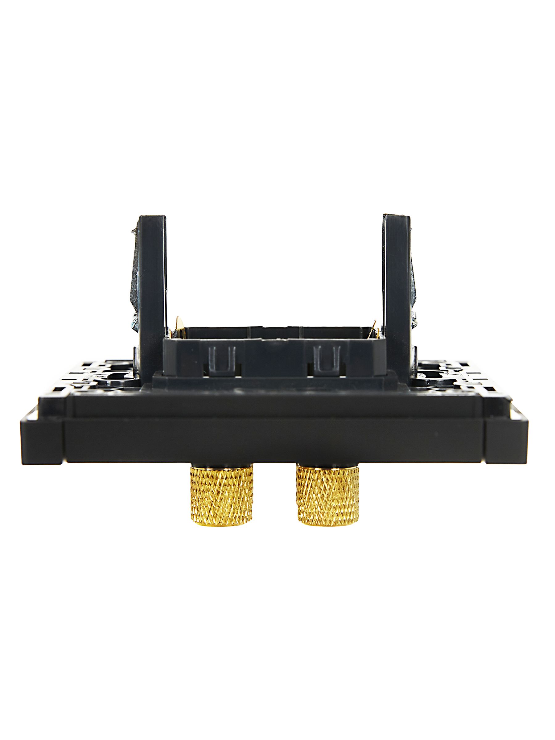 FORTE&PIANO Аудиорозетка 4-местная FP139 черный IEK