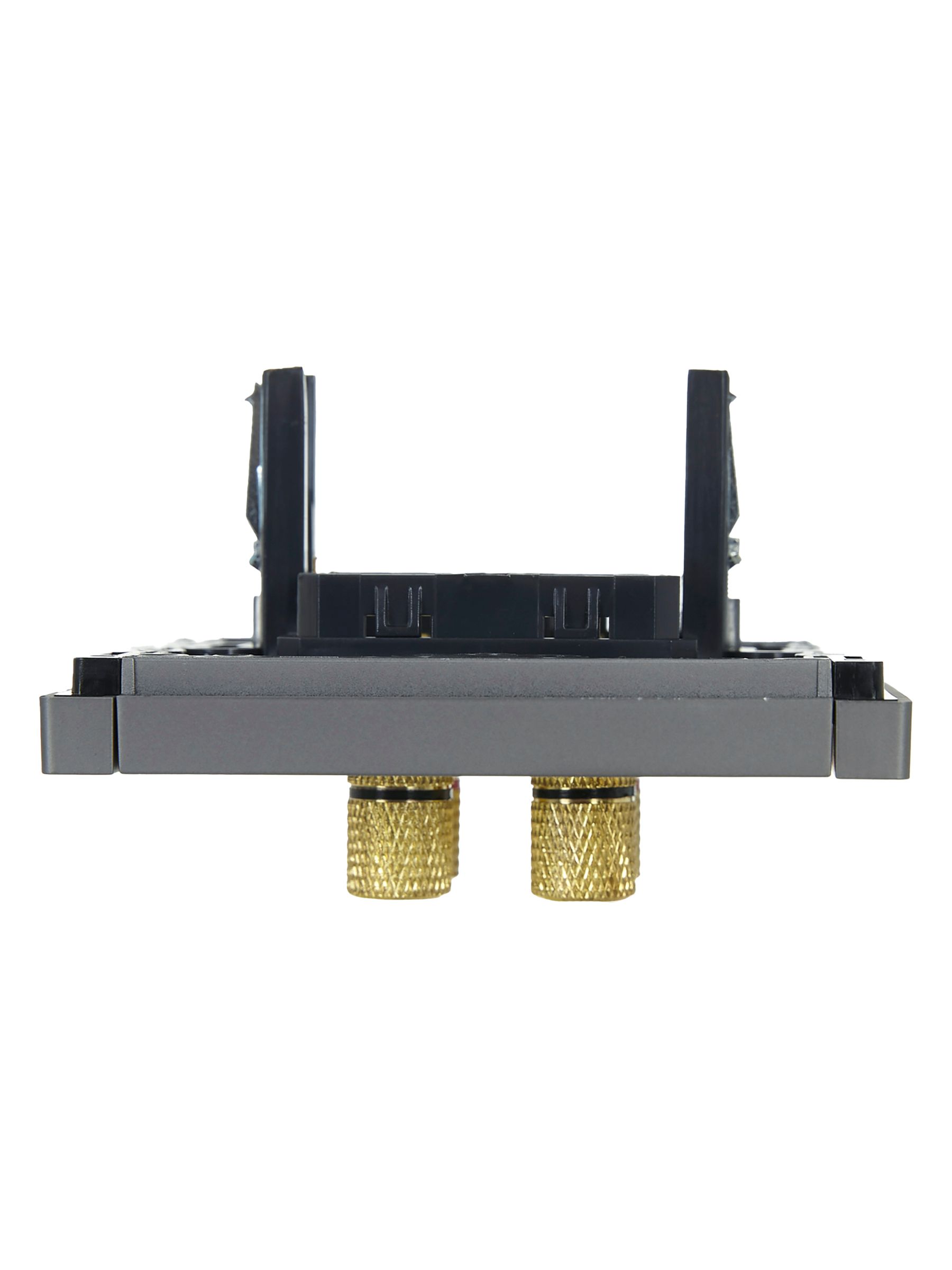 FORTE&PIANO Аудиорозетка 4-местная FP539 сталь IEK