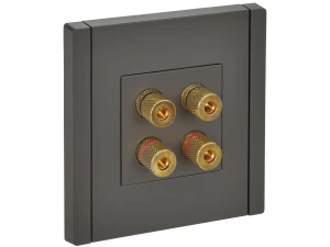 FORTE&PIANO Аудиорозетка 4-местная FP339 серый IEK