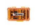 Набор торсионных бит с магнитным держателем и торцевыми головками, пластиковый кейс, 41 шт KRANZ