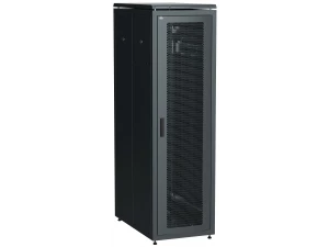 ITK LINEA N Шкаф сетевой 19' 42U 600х1000мм перфорированные двери черный
