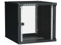 Шкаф LINEA WE 9U 600x600мм дверь стекло черный ITK ИЭК