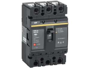 Выключатель автоматический ВА88-35 3Р 100А 35кА MASTER IEK